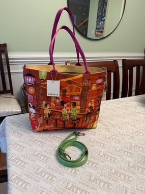 Harveys Trader Sam’s Shag Enchanted Tiki Med Tote
